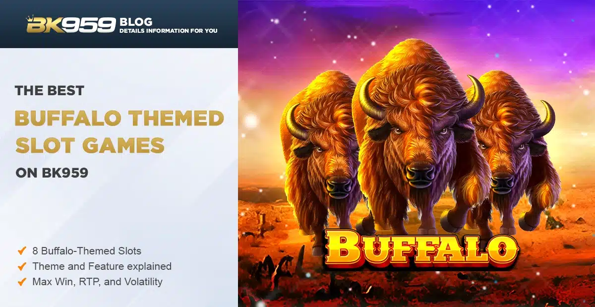 Best Buffalo-Themed Slot Games on BK959